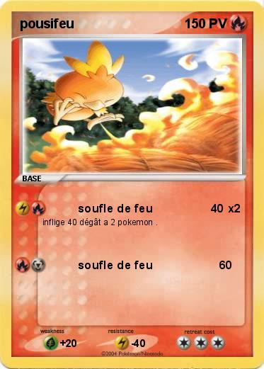 Pokemon pousifeu