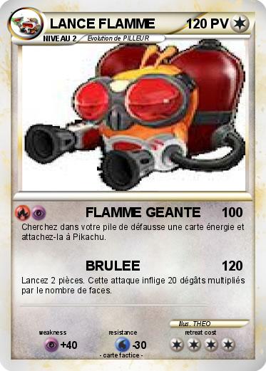 Pokemon LANCE FLAMME