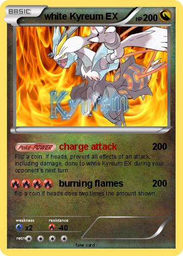 Pokemon white Kyreum EX