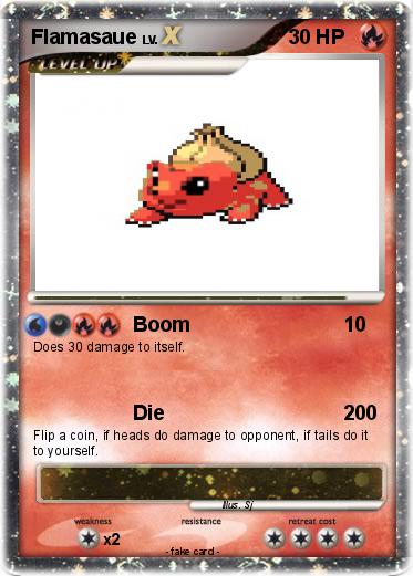 Pokemon Flamasaue