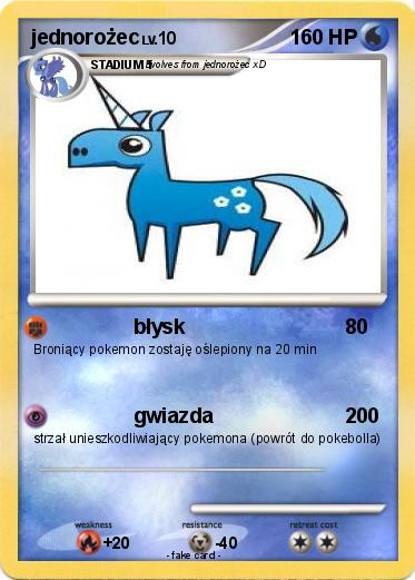 Pokemon jednorożec
