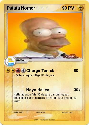 Pokemon Patata Homer