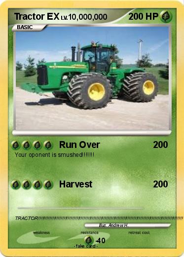 Pokemon Tractor EX
