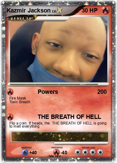 Pokemon Kazmir Jackson