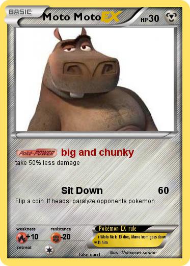 Pokemon Moto Moto