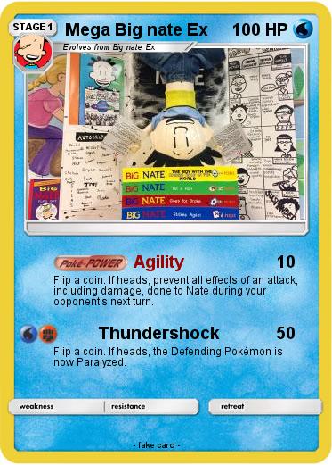 Pokemon Mega Big nate Ex