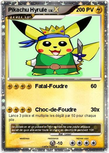 Pokemon Pikachu Hyrule