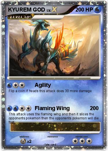 Pokemon KYUREM GOD