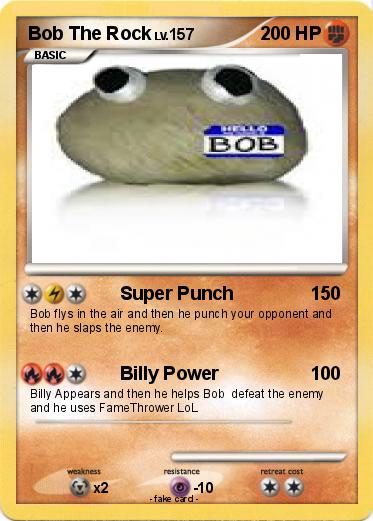 Pokemon Bob The Rock