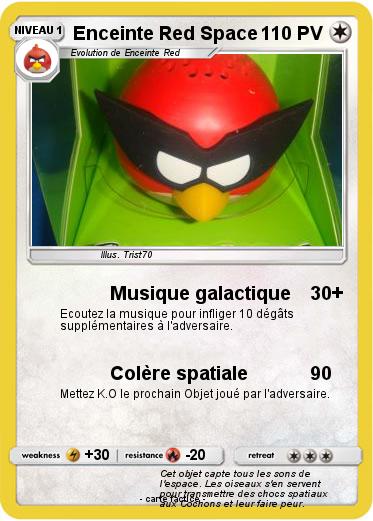 Pokemon Enceinte Red Space