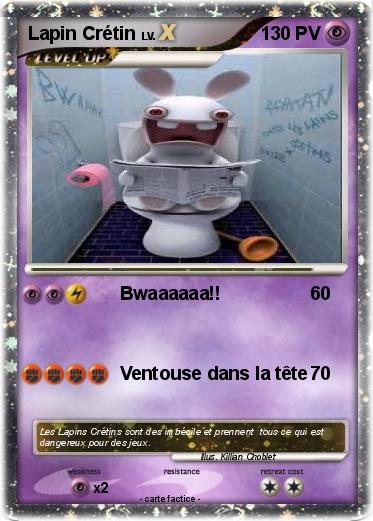 Pokemon Lapin Crétin