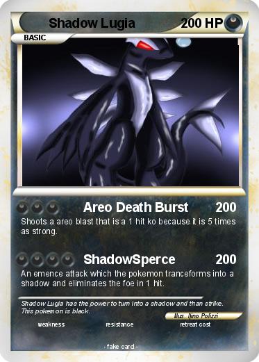 Pokemon Shadow Lugia