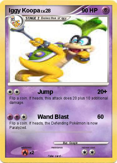 Pokemon Iggy Koopa