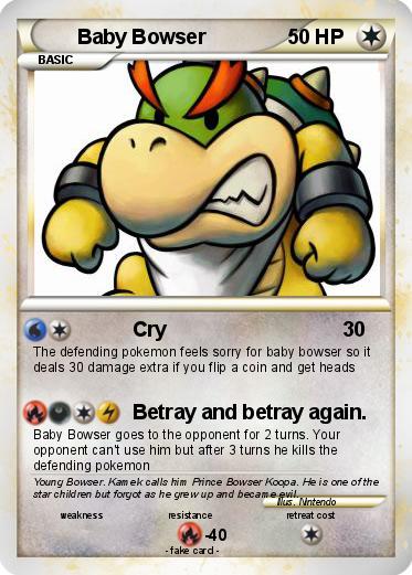 Pokemon Baby Bowser