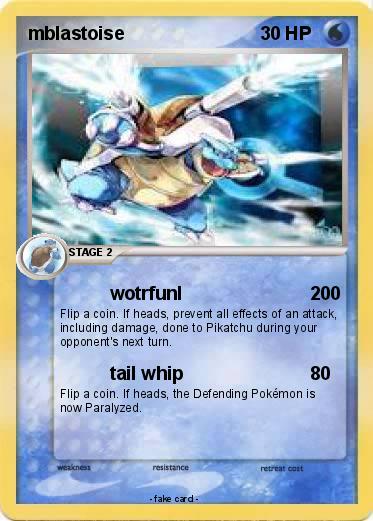 Pokemon mblastoise
