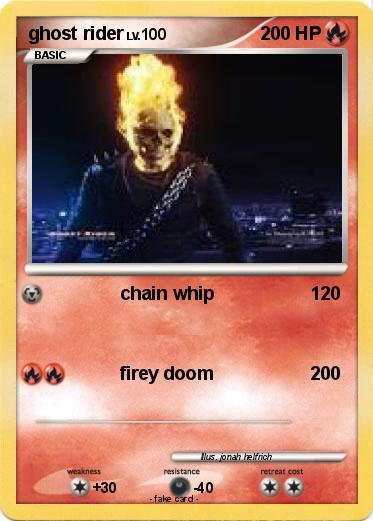 Pokemon ghost rider