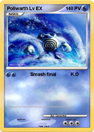 Pokemon Poliwarth Lv EX