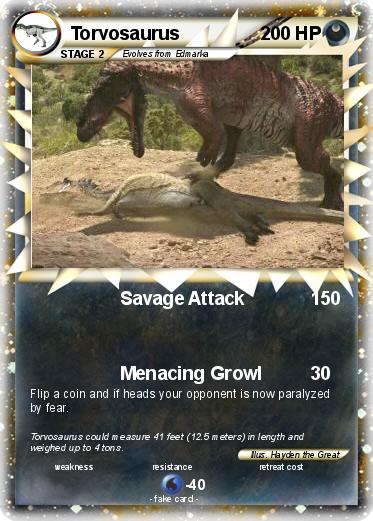 Pokemon Torvosaurus