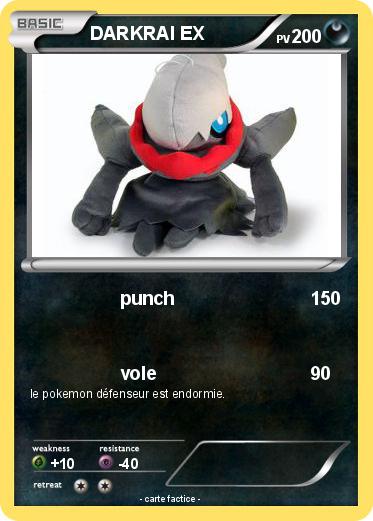 Pokemon DARKRAI EX