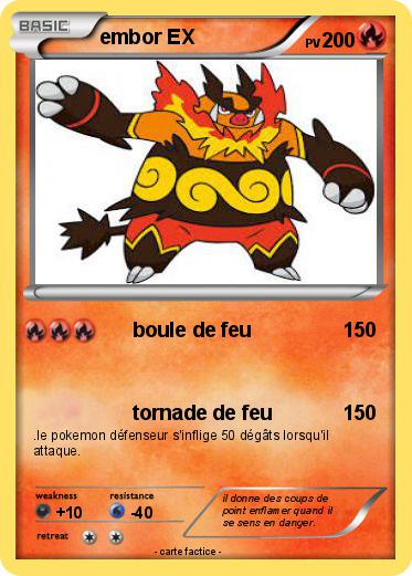 Pokemon embor EX