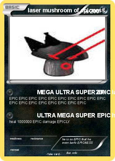 Pokemon laser mushroom of epicness