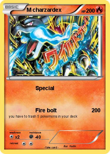 Pokemon M charzardex