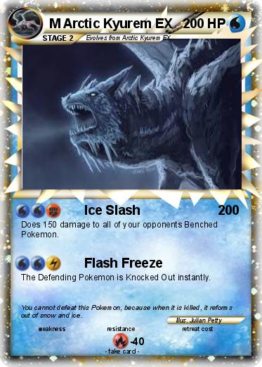 Pokemon M Arctic Kyurem EX