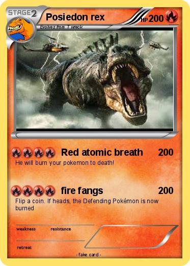 Pokemon Posiedon rex