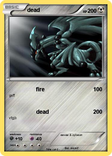 Pokemon dead