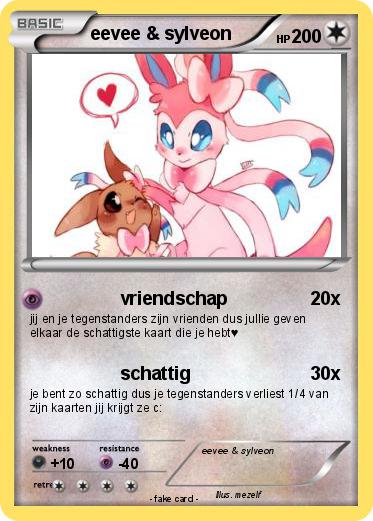 Pokemon eevee & sylveon