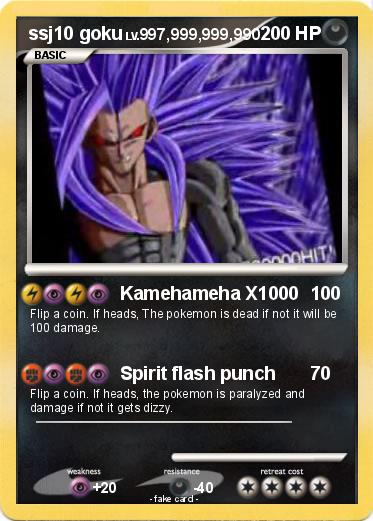 Pokemon ssj10 goku