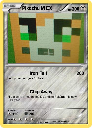 Pokemon Pikachu M EX