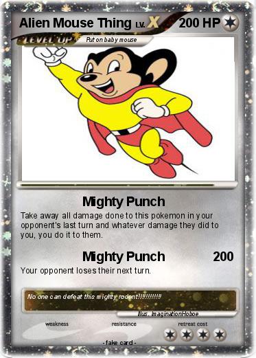 Pokemon Alien Mouse Thing