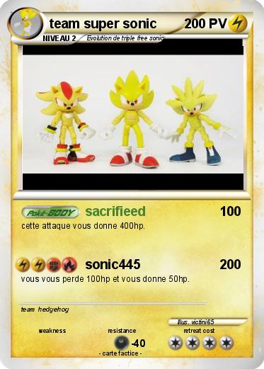Pokemon team super sonic