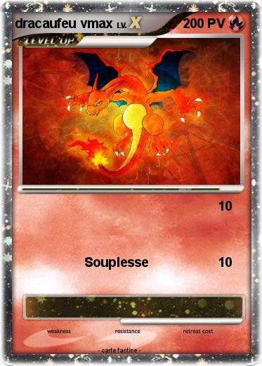 Pokemon dracaufeu vmax