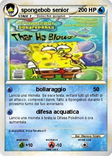 Pokemon spongebob senior