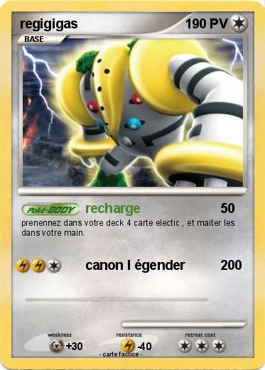 Pokemon regigigas