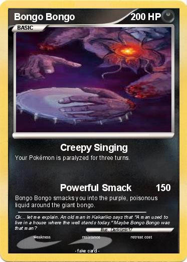 Pokemon Bongo Bongo