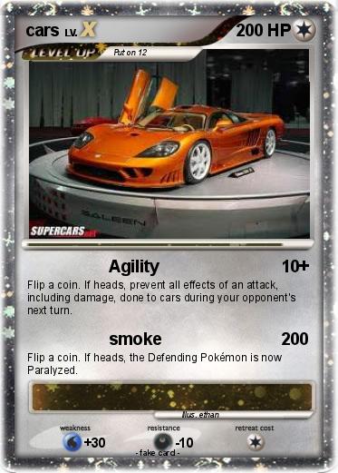 Pokemon cars