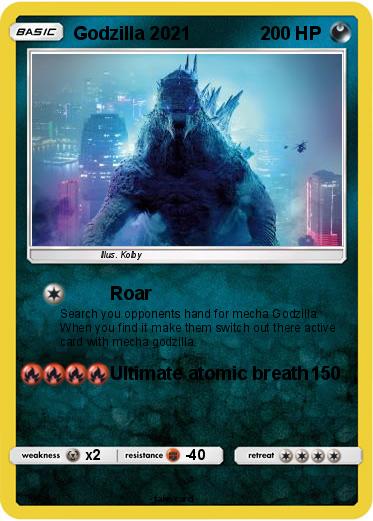 Pokemon Godzilla 2021