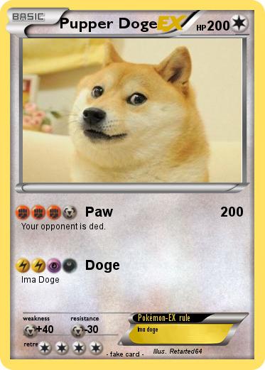Pokemon Pupper Doge