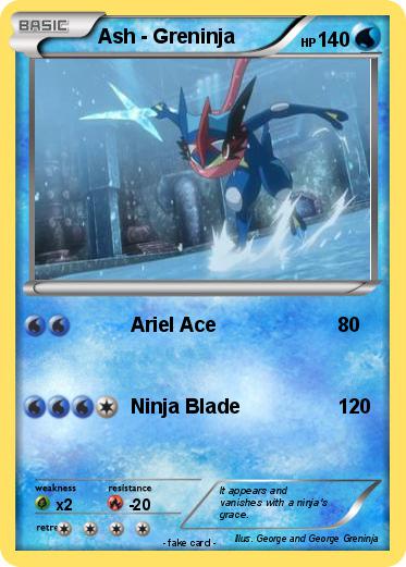 Pokemon Ash - Greninja