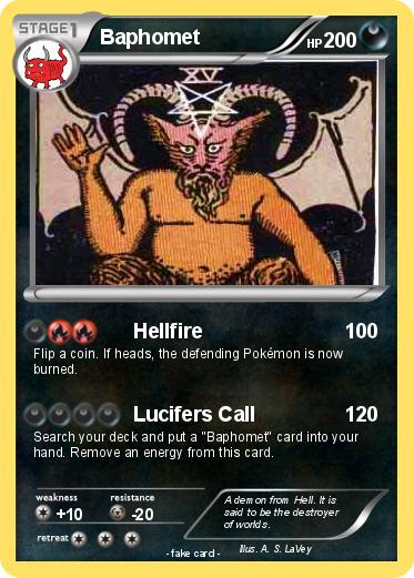 Pokemon Baphomet