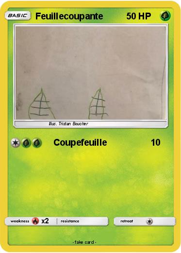 Pokemon Feuillecoupante