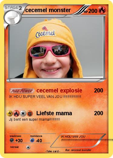Pokemon cecemel monster
