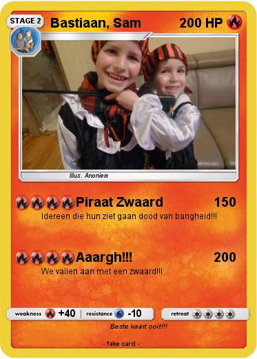 Pokemon Bastiaan, Sam