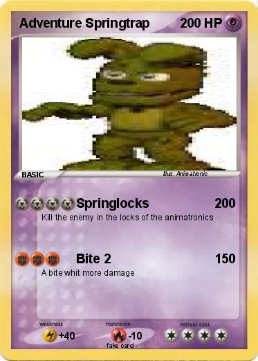 Pokemon Adventure Springtrap