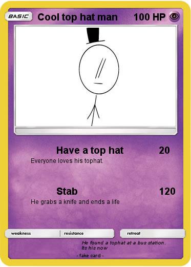 Pokemon Cool top hat man