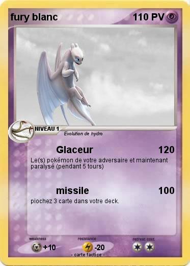 Pokemon fury blanc