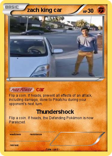 Pokemon zach king car